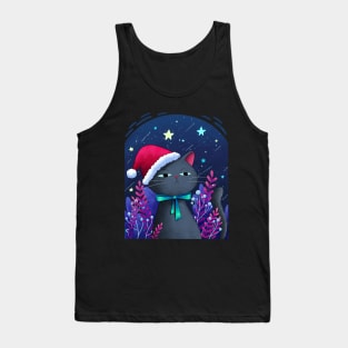 Merry Christmas Cats Tank Top